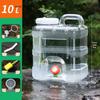 Portable Outdoor Water Bucket with Faucet