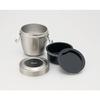 Skater Antibacterial Thermal Lunch Box Bowl Type Stainless Steel Lunch Box 550ml Silver STLBD6AG-A