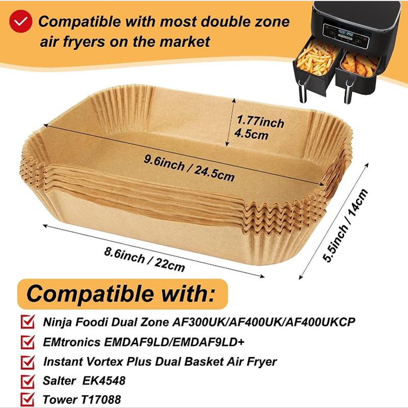 Air Fryer Liners Disposable Paper Liners Non Stick Parchment