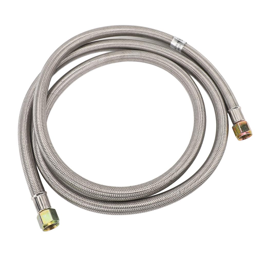 7Pcs 6ft RV Hose Extension with Quick Connect Fittings Stainless Steel Anti Pressure Flexible RV Hose Line Extension