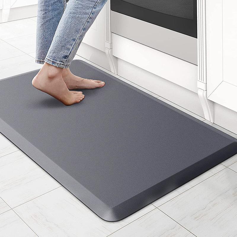 2025 Anti-Fatigue Thickened Kitchen Mat PVC Entryway Carpet Mat