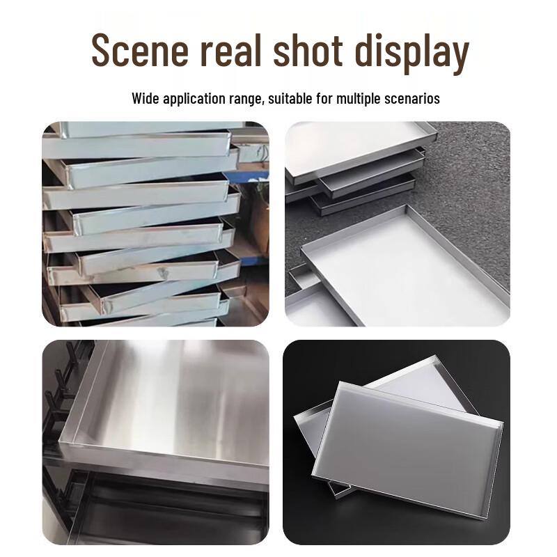 Zhebu Stainless Steel Rectangular Drip & Collection Tray