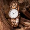 Dámské Vynikající Retro Dřevěné Hodinky - Lehký Luxus, Malé, Vodotěsné, Quartz s Japonským Strojkem