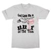 Classic Ringspun T-Shirt White Funny Tism Meme Saying Short Sleeve Regular Fit