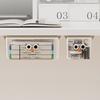 Transparent Stationery Storage Box Invisible Desktop Organizer Drawer Type Storage Box  Desk Bottom