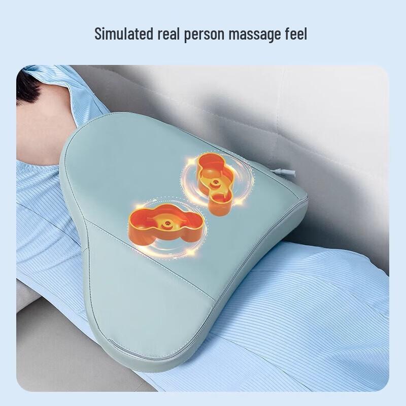 AUX Multifunctional Neck and Waist Massager Pillow