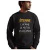 Sweatshirt - Etienne - Personalized - Humor - Long Sleeves - Classic Collar