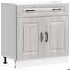 VidaXL Kitchen Cabinet Kalmar Sonoma Grey Engineered Wood 853503