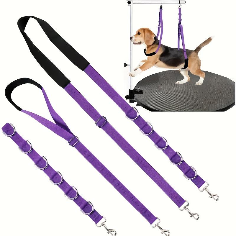 3 Stück Verstellbare Längen Haustierpflege Seil, Geeignet für Hundefrisierarm mit Hundeleine, Wird für die Hundepflege verwendet.