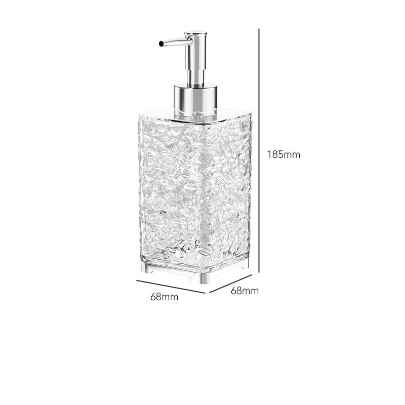 Hands Foaming Soap Dispenser Press-type Bathroom Liquid Soap Bottle Refillable Dish Soap Container Light Luxury Hand Washer