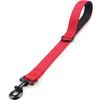 Taglory Short Dog Leash, Traffic Padded Handle, Heavy Duty Short Nylon Dog Lead For Training Control, Reflective Threads Pet Lea