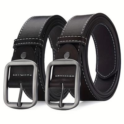 Pin Buckle Belt Jeans Belt Unisex All-match Trousers Belt