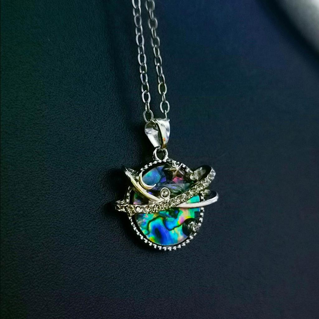 Fashion Planet Jewelry Pendant Jewelry Planet Pendant Necklace Neck Jewelry Alloy Material for Girls Woman Teens Party