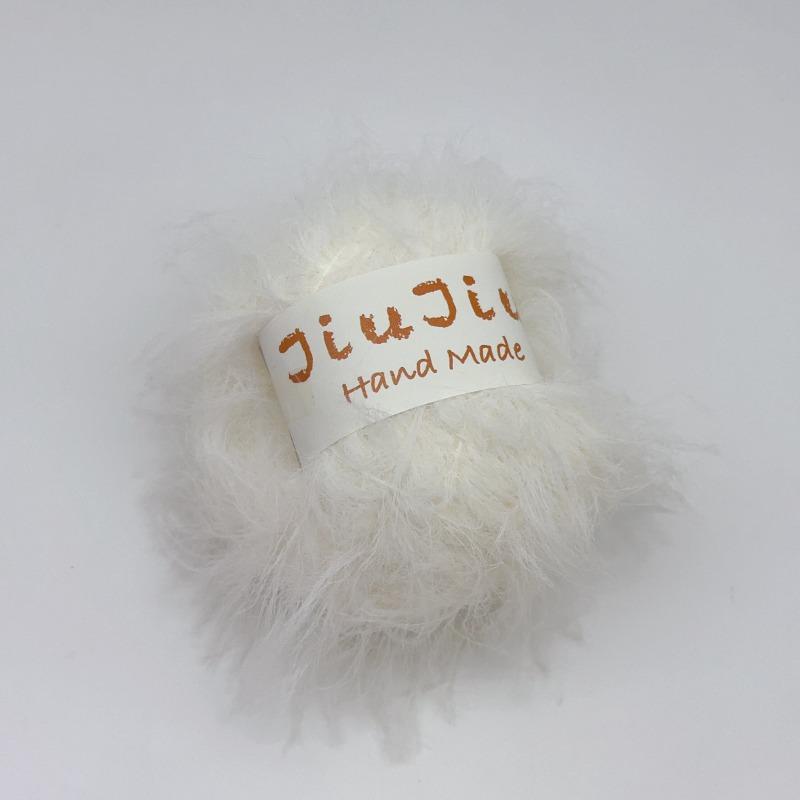 

50g/10bag Long Fur Imitation Mink Yarn Super Soft Skin Friendly Does Not Shed Hair Hand Wove Scarf Warm Sweater Woven Yarn