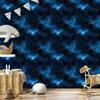 Watercolor Galaxy Wallpaper Navy Blue, Black, Blue and Azure 50x1000
