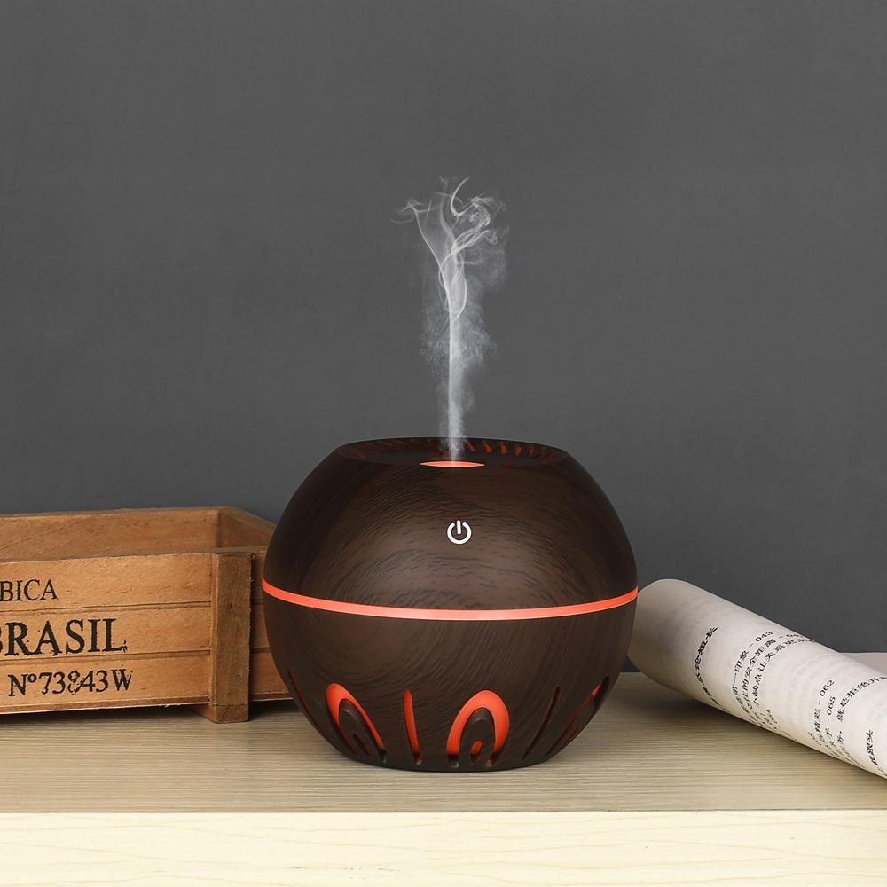 

Aroma Diffuser Air Humidifier Ultrasonic Cool Mist Maker Fogger Led Essential Oil Flame Lamp Difusor Water Sprayer