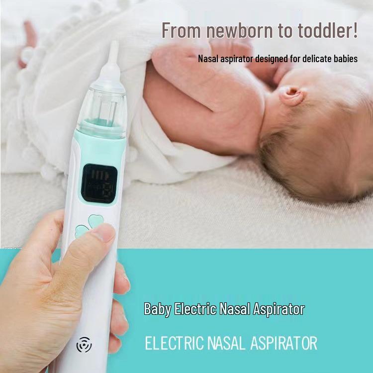 Smart Electric Nasal Aspirator for Baby and Child Mucus and Congestion Relief