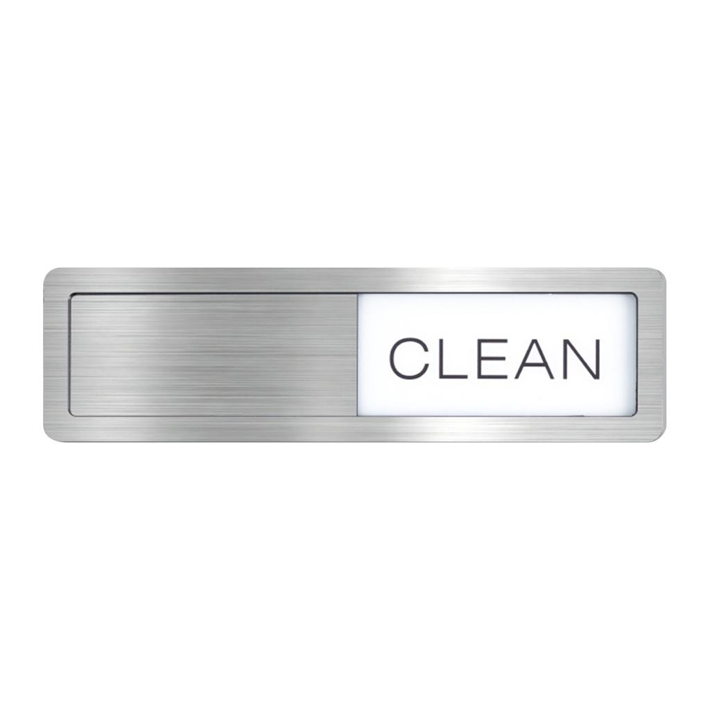 Dishwasher Magnet Sliding Sign Indicator for Clean and Dirty Status Dishwasher Door Attachment Durable and Easy To Use Sliding Design