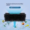 Hang On Aquarium Waterfall Filter Adjustable Flow 3-In-1 Filtration System Energy Saving Low Noise for Small Medium Household Aquariums