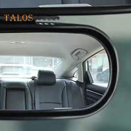 Car Rearview Mirror Wide Vision Adjustable Angle Universal Fit Easy To Install Rectangular Blind Spot Car Mirror