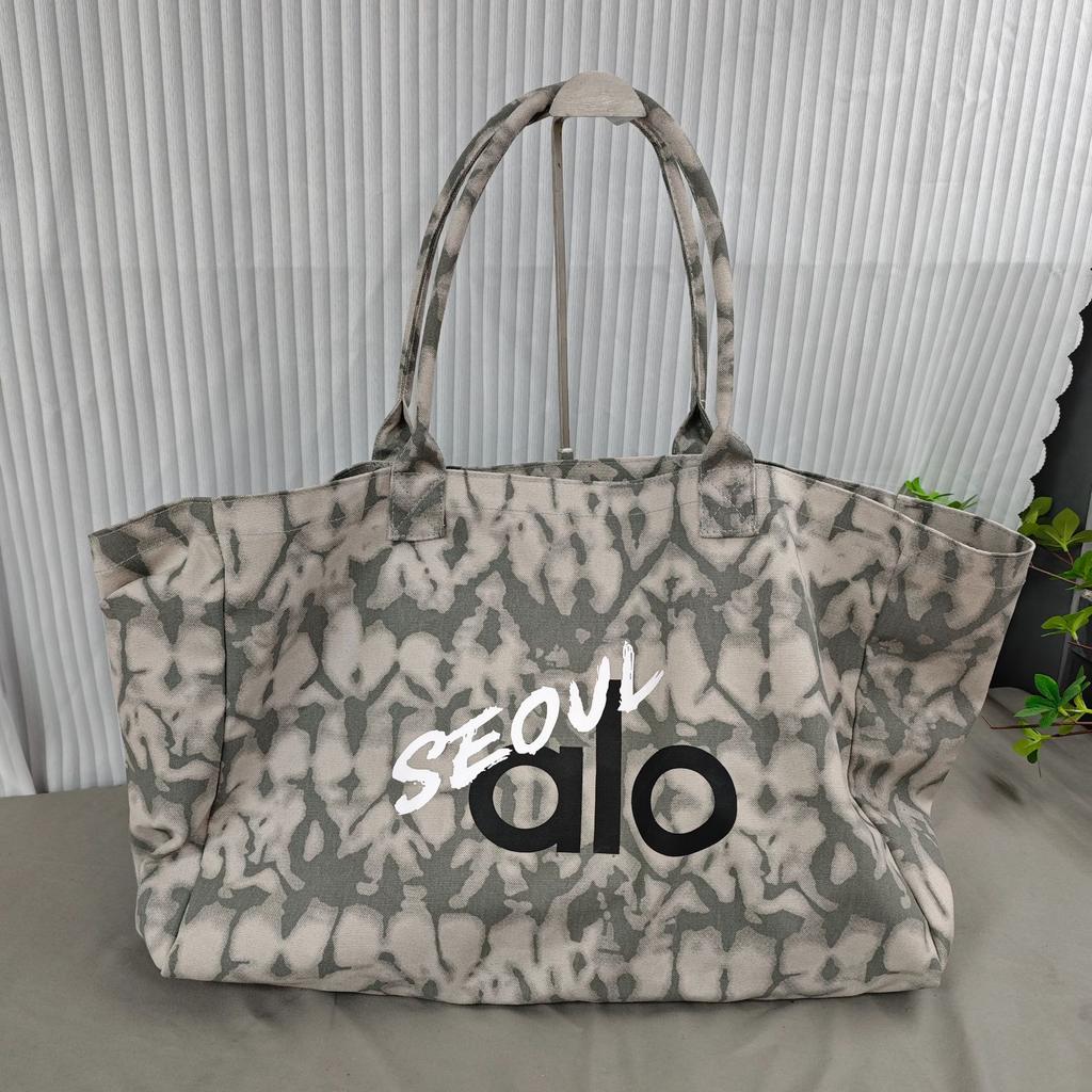 Yoga Bag, Celebrity Style, Large-capacity Canvas Bag, Handbag for Commuting and Shopping, Sports and Fitness Tote Bag