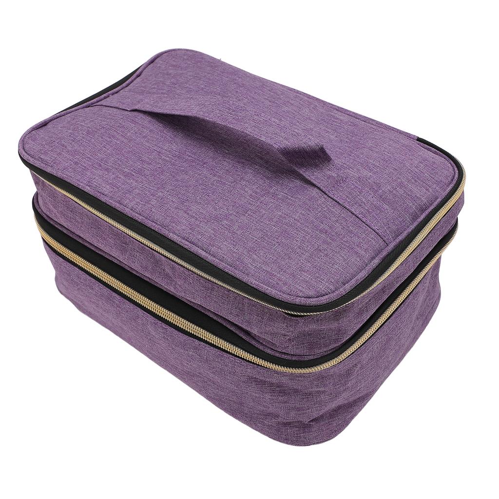 Dikiş Aksesuarları Çift Katmanlı Çoklu Bölmeli Su Geçirmez Polyester Dikiş Malzemeleri Çantası