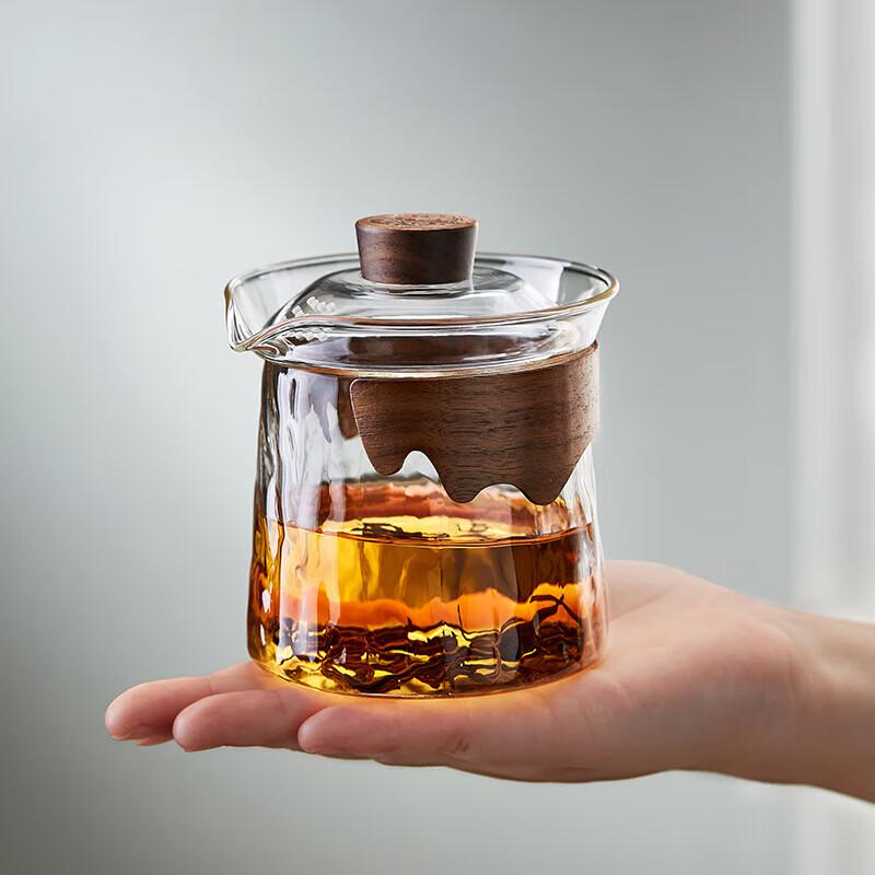 Heat-Insulated Glass Gaiwan Tea Maker