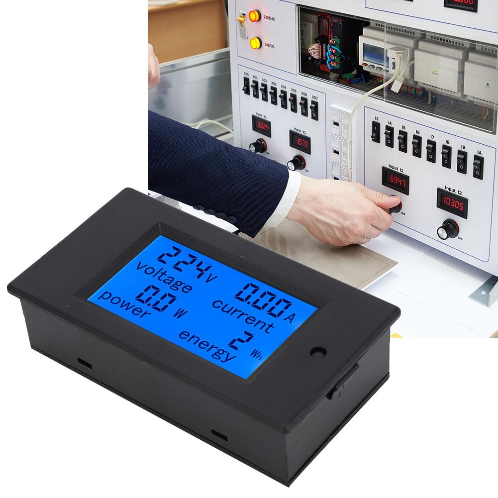 Multifunktionaler Digitalanzeige Leistungsmonitor Spannung Strom Energie Multimeter(PZEM061 (Teilt
