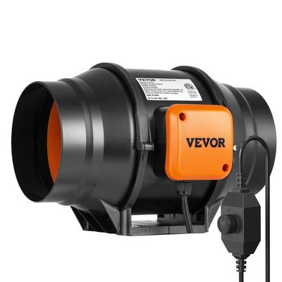 Inline Duct Fan - VEVOR - GX-06-150 - Quiet Air Extractor - 60 W - Variable Speed