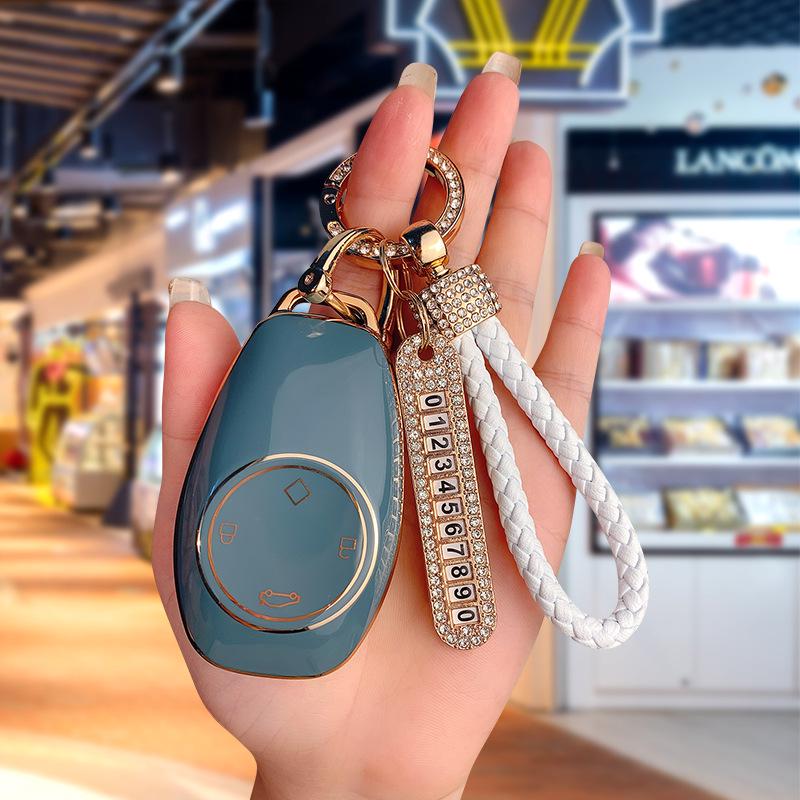 2023 Leapmotor T03/S01/C01 Key Case - Protective Remote Shell for Women