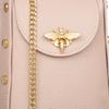 Vezze Conta Ecru Leather Handbag