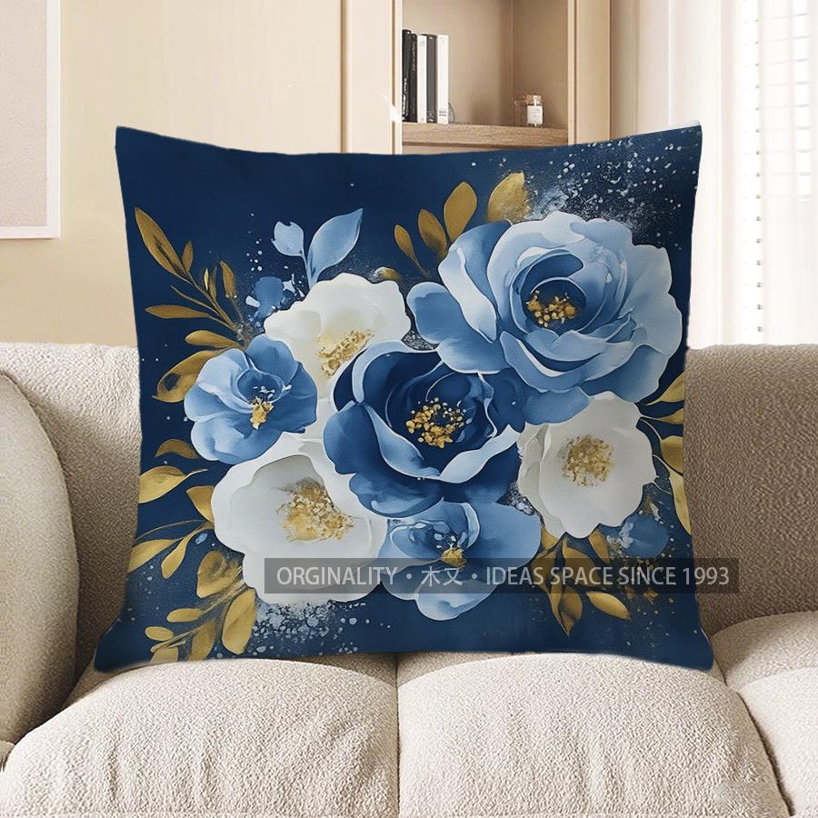 Home Decor Home-Themed Throw Pillow With Modern Design Pattern Cushion Cover Suitable For Sofa Bedroom Car Pillow Cover