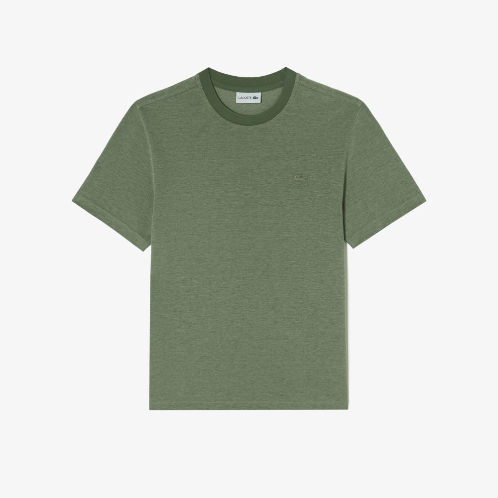 [Lacoste] Men's Strong Twist Caviar Pique Short-Sleeve T-Shirt TH742E-56G02M