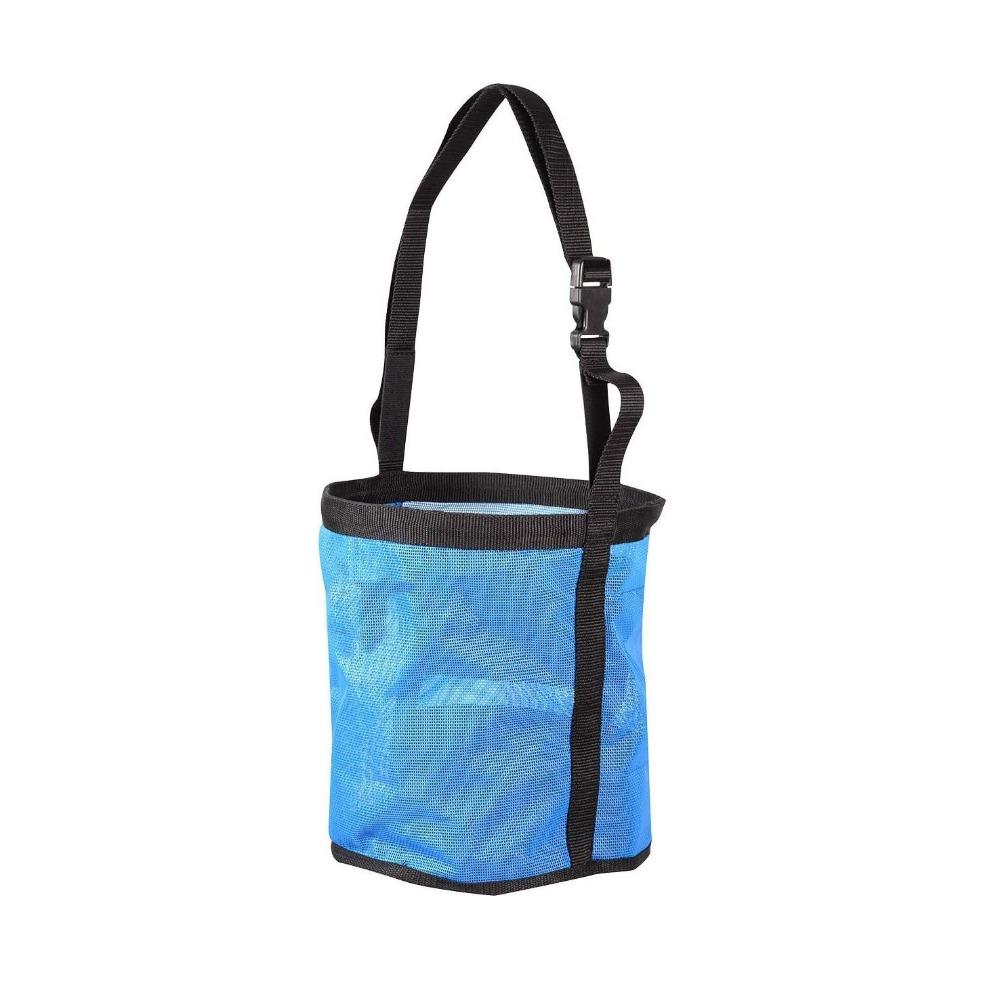 Mehrfarbiger auslaufsicherer Futterbeutel für Pferde Verstellbare elastische Weidemaske Atmungsaktives Netz Futterbeutel für Pferde Pferdepflege