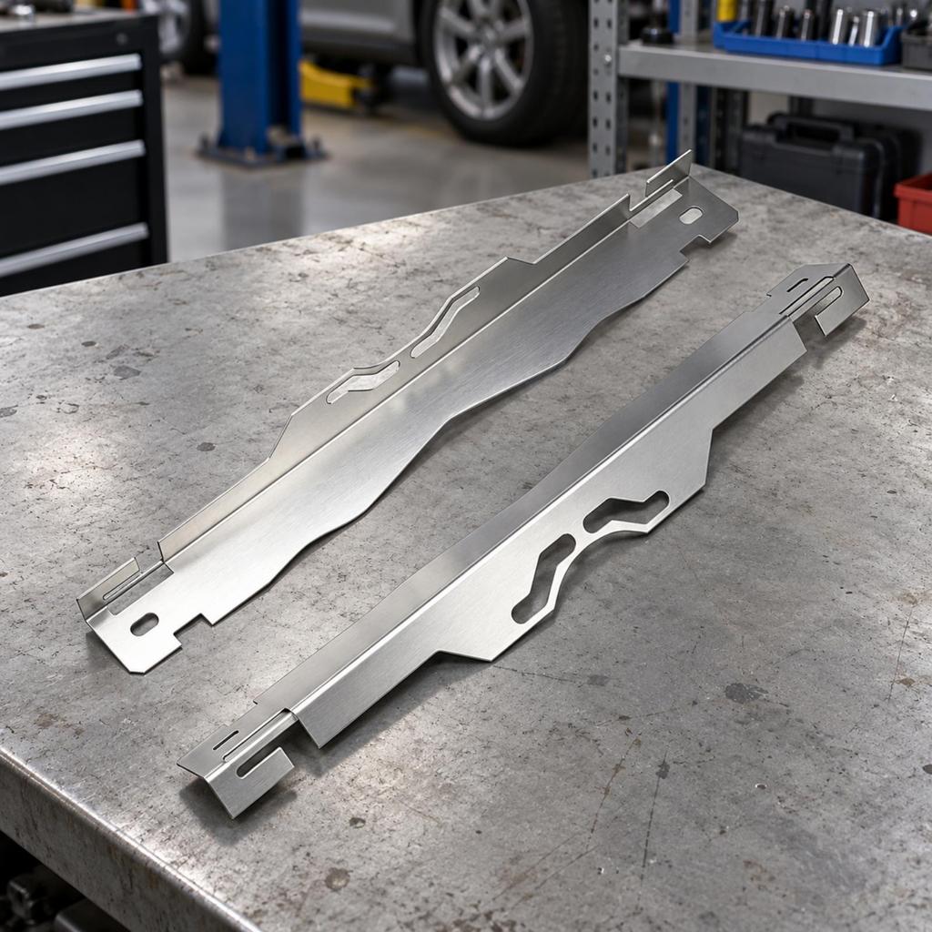 Wheel Alignment Positioning Plate Pair 60 Cm Long Steel Set Accurate for