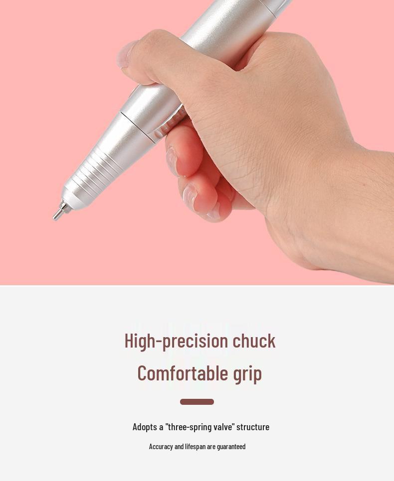 Rechargeable 30,000 RPM Professional Nail Drill for Gel Polish Removal