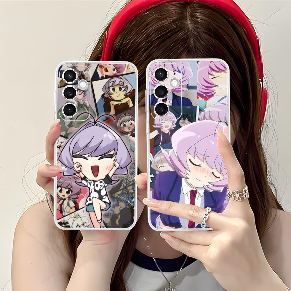 Anime Najimi Osana Mobile Phone Case for Samsung Galaxy S25 S24 S23 S22 S21Plus FE Ultra Clear Colorful Cover Cellphones Luxury