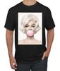 Marilyn Monroe Gun Men T- Shirt