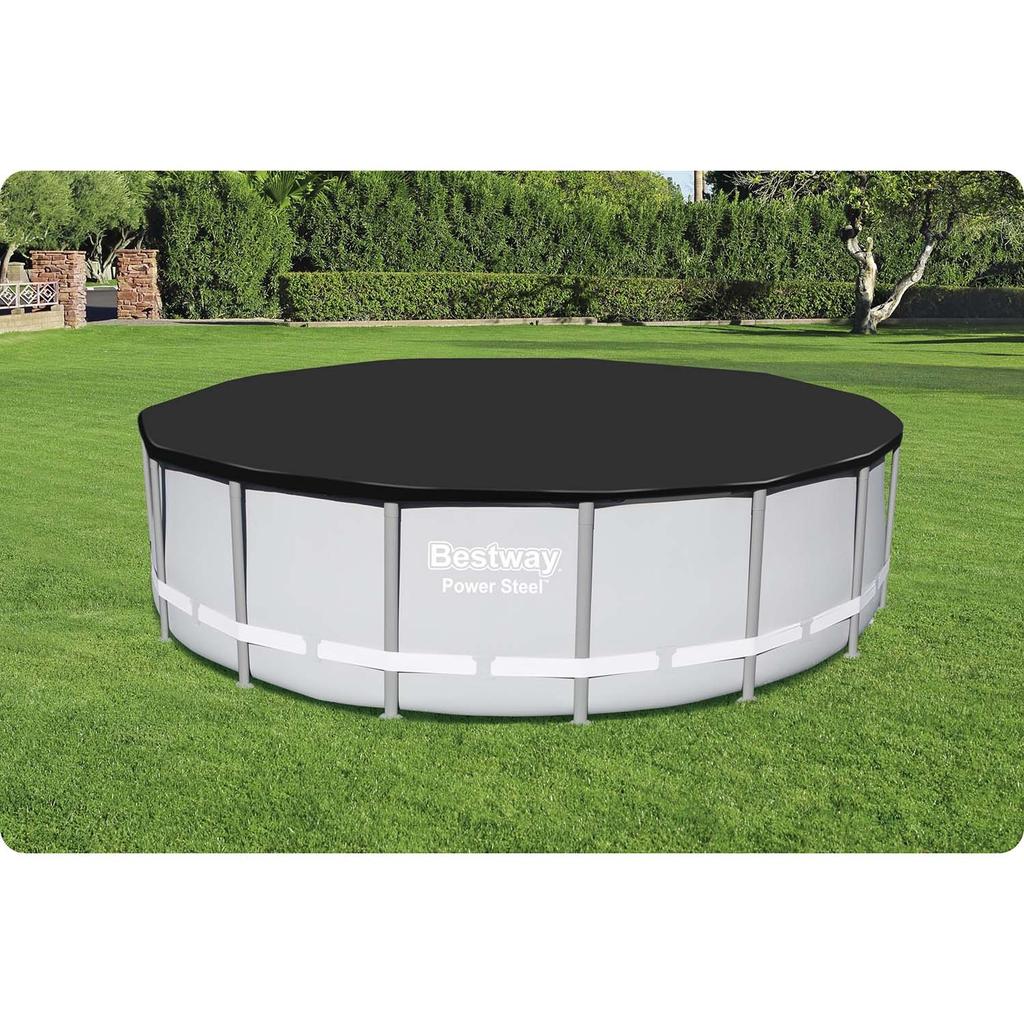 Abdeckung Für Den 488 Cm Bestway 58249 Rahmenpool
