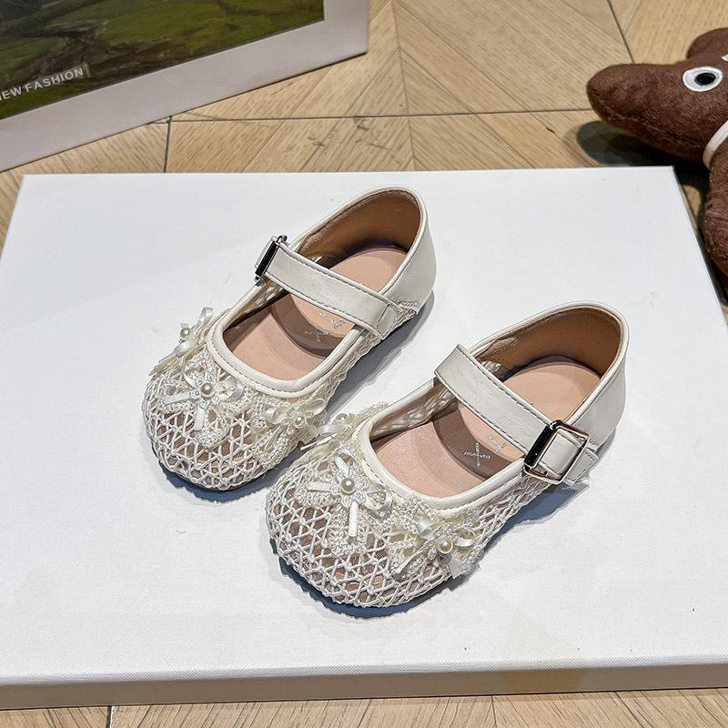 2026 Stylish Baby Girl Soft-Soled Skirt Princess Sandals - Spring & Summer Closed-Toe Mesh Shoes for Children 24
