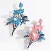 Pearl Peony Flower Corsages Elegant Enamel Pin Fashion Jewelry Flower Badge Pin Party