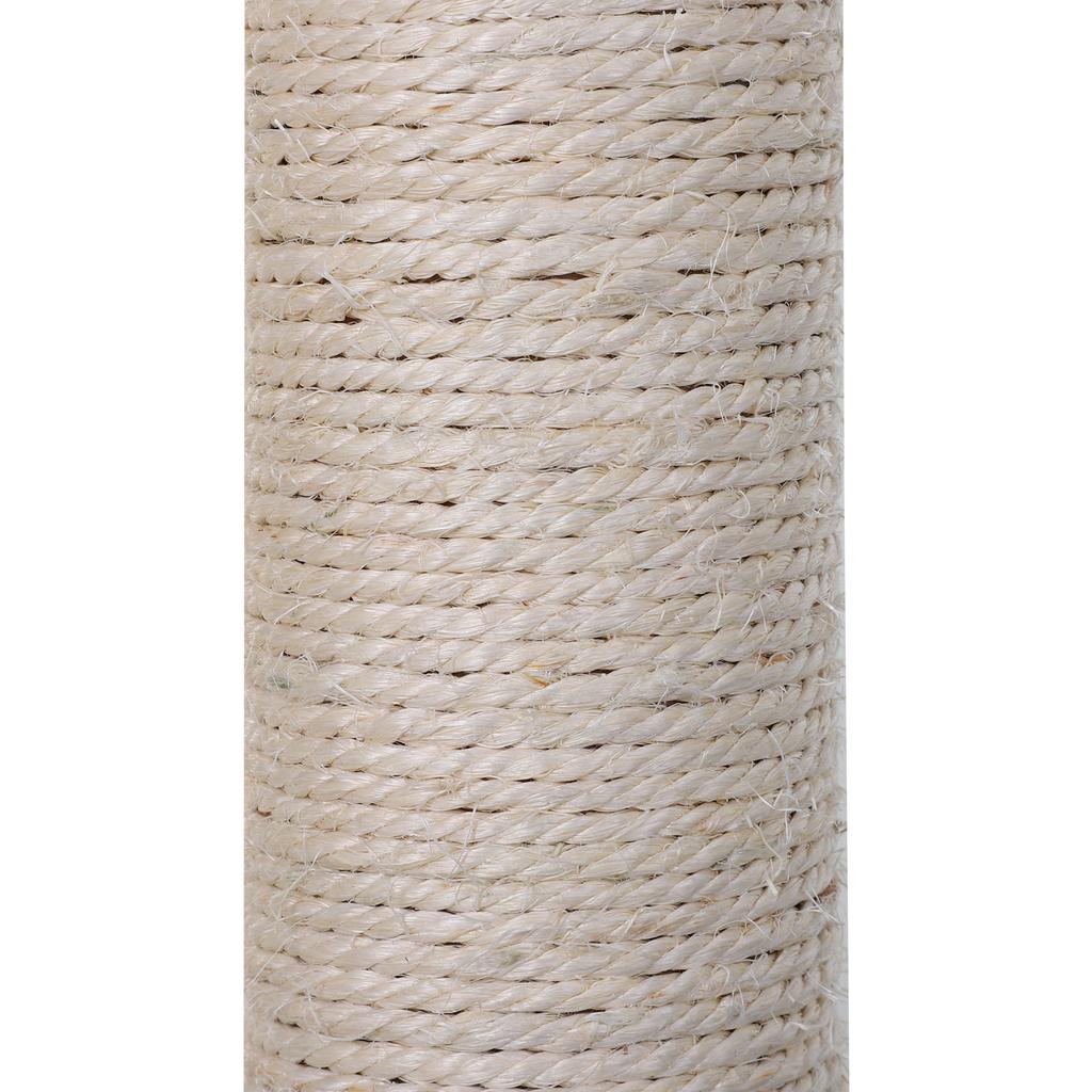 Cat Tree, 3 Sisal Posts, Platform, Hammock, 50 x 36 x 70 cm, Grey