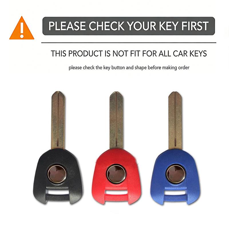 Precise Fit Motorbike Key Cover With Keychain, Honeycomb Shell For Honda CB650R CB500X CB500F CB1100 CB1000R CB125R CB300R