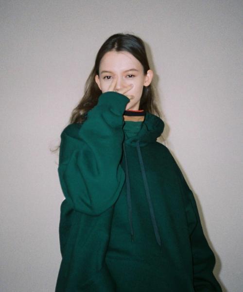 Lucky Dice Heavy Cotton Retro Brushed Fleece Hoodie_Deep Green (Unisex)