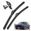 Pour Porsche Cayenne 2007-2017 2008 2009 2010 2011 2012 2013 Balais d'essuie-glace Avant Balais d'essuie-glace Pare-brise Pare-brise Brosse de fenêtre 26"+26"