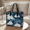 Japanese Style Cloud Tote Bag Fashion Casual Daily Handbag Large Capacity Outdoor Carry Bag for Women
