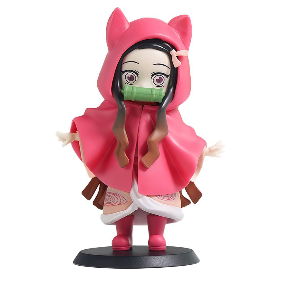 Demon Slayer Figure Toy Anime Kimetsu Yaiba Umbrella Tanjiro Nidouzi Inosuke Zenizu Figurine Model Doll Gifts PVD no series Kid Friendly Entertaining