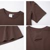 Puma Own The Spotlight Felpa Oversize Girocollo Manica Corta T-Shirt Donna T-Shirt Cioccolato 628226-13