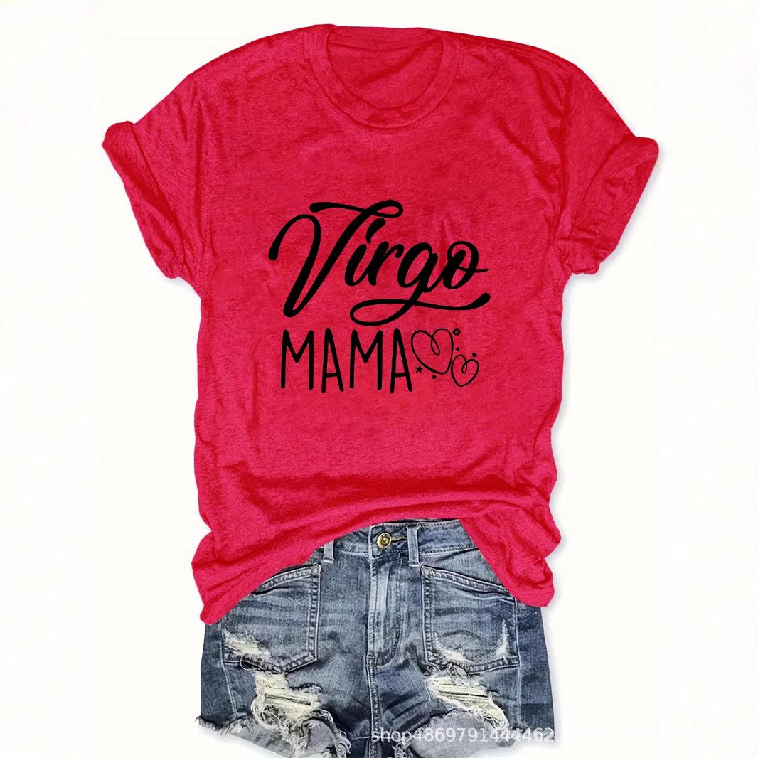 

Women s Fashion Round Neck T-Shirt for International Trade XXL червоний