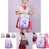 Adorable Lightweight Nylon School Backpack For Kids Grades 1 To 6 With Spacious Capacity